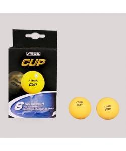 New Stiga Cup Table Tennis Balls (Pack of 6)